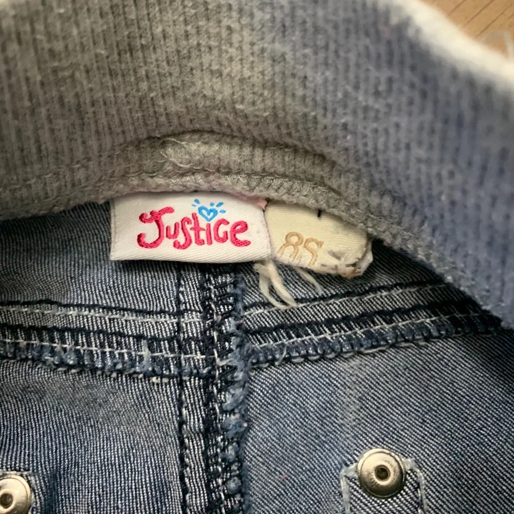 Justice Super skinny low rise Justice brand jeans Size 8 slim